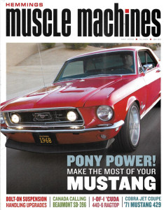 HEMMINGS MUSCLE MACHINES 2022 MAY - 71 MUSTANG 429 CJ, BEAUMONT SD, 446 CUDA